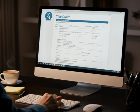 how long does a title search take in Naples Florida