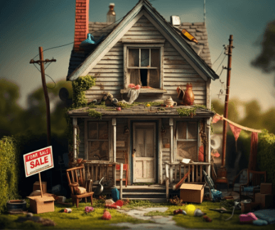 how to sell hoarder house in Lehigh Acres Florida