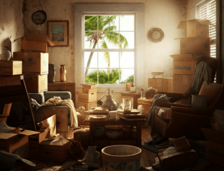 sell a hoarder house in Sanibel Island Florida