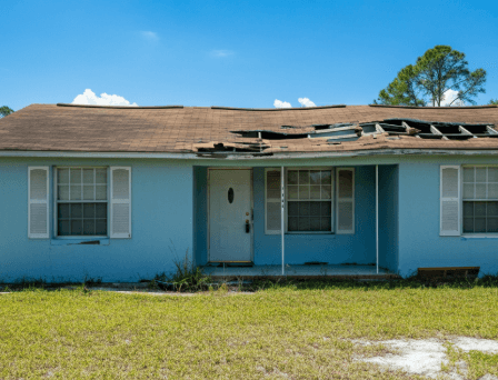 sell a house with a bad roof in Alva Florida