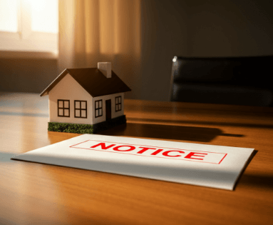 what notice needed to tenant for sale of property in englewood fl