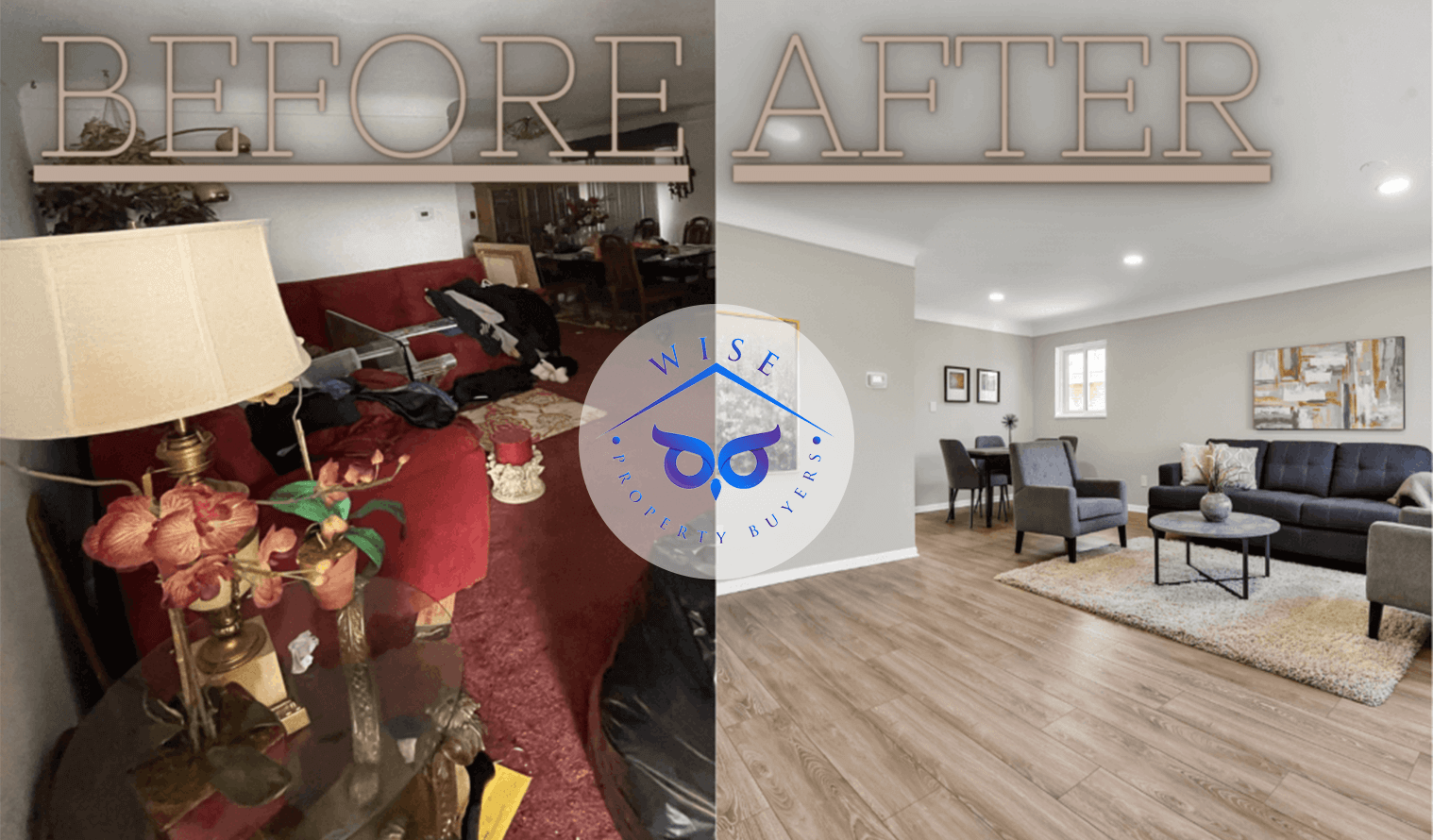We buy houses in Hazel Park-before-after-image