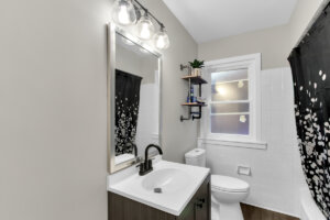 Bathroom wall upgrades