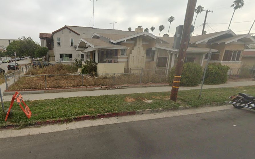 House Fire in Echo Park, Los Angeles