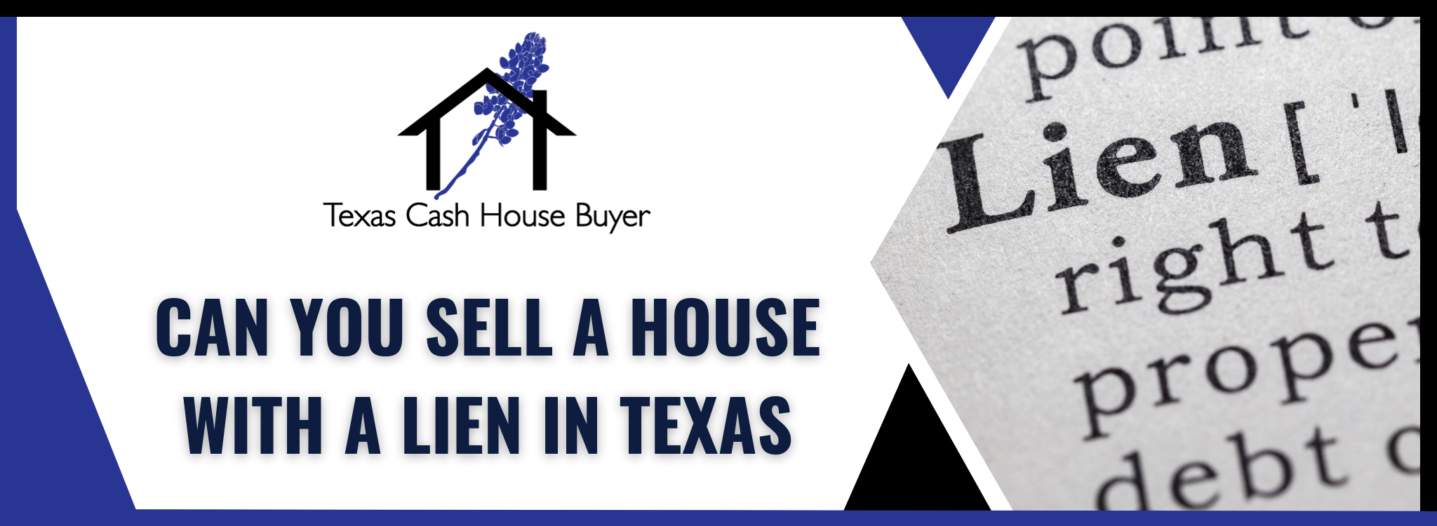 Can you sell a house with a lien Texas