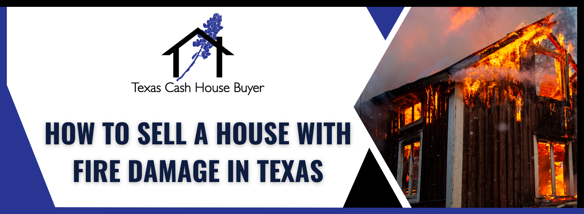 How to sell a house with fire damage Texas