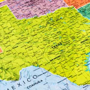 Local Area Map Weatherford