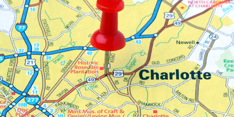 Neighborhoods Map Charlotte