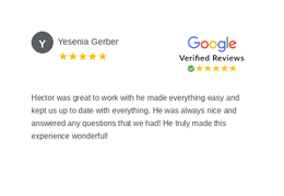 5-star Google review