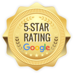 google 5 star rating badge