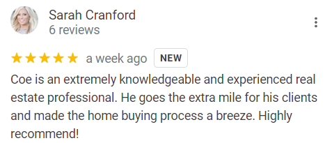 my house sells fast 5 star google review