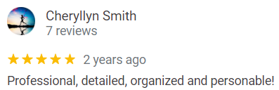 my house sells fast 5 star google review