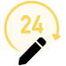 24 hours icon
