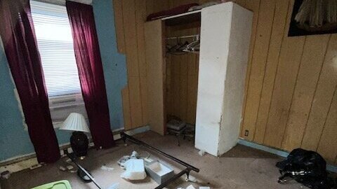 An Inherited house in need of repair and renovation.