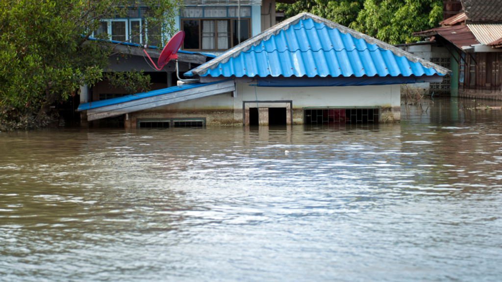 Flood Damaged House