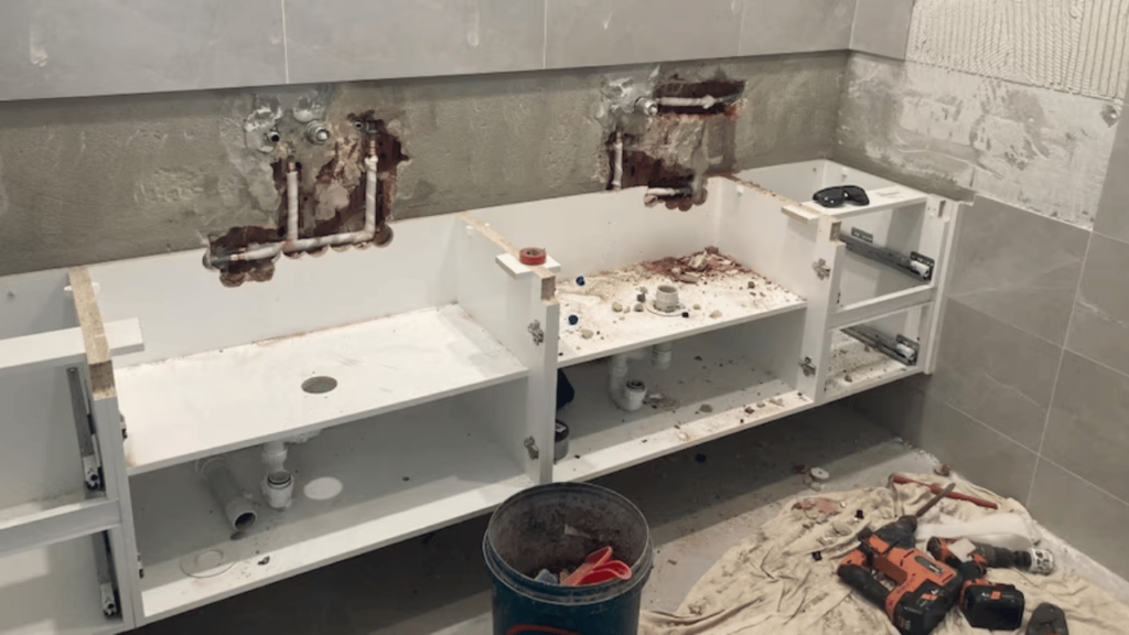 defecting plumbing