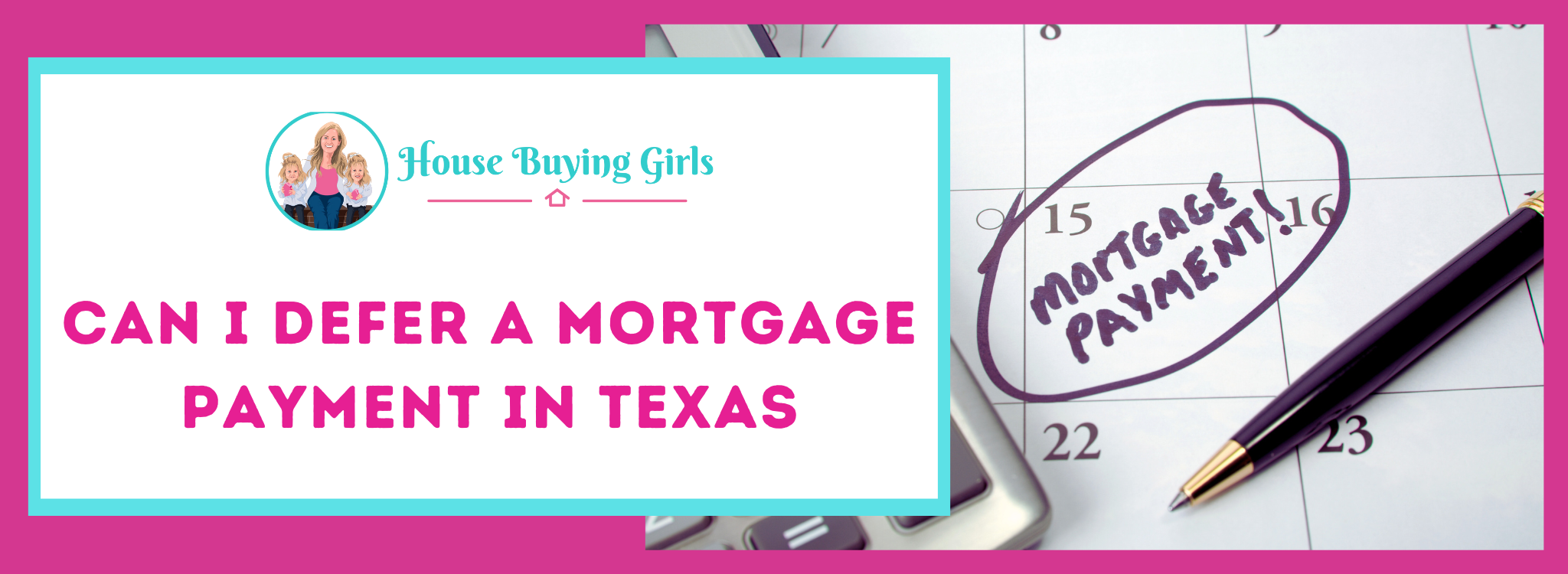 Can You Defer a Mortgage Payment Texas