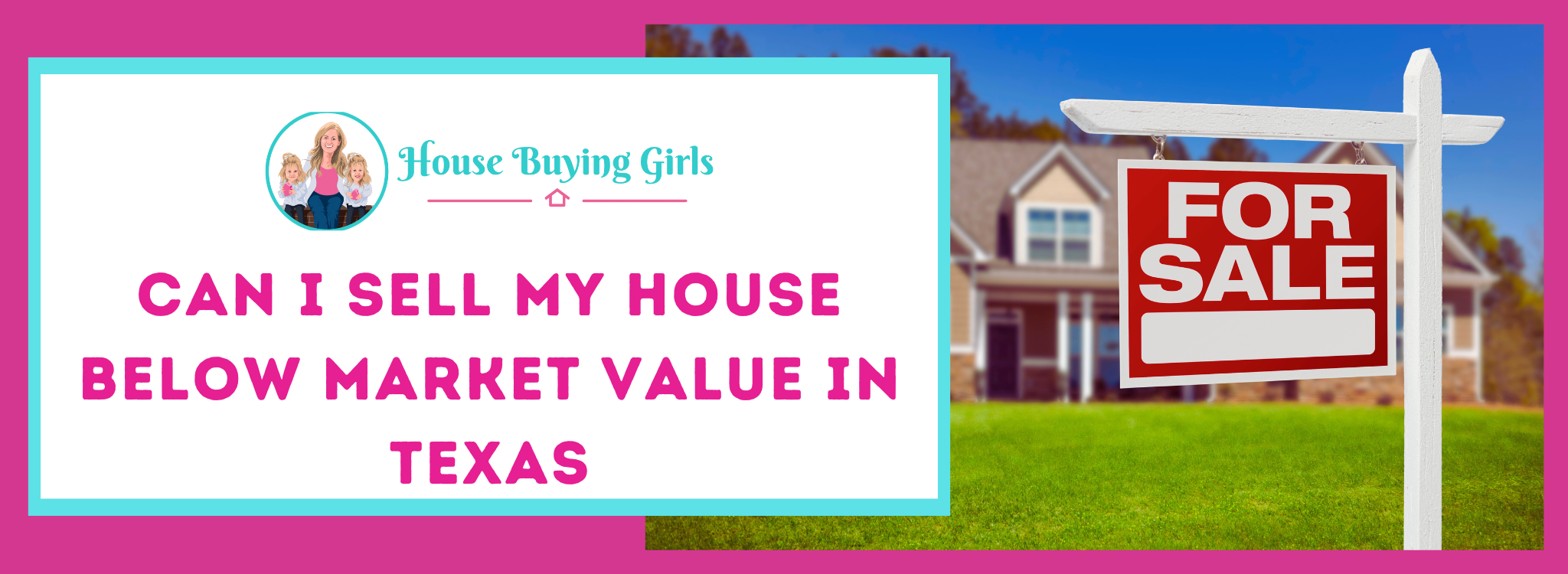 Can I sell my home for below market price In Texas