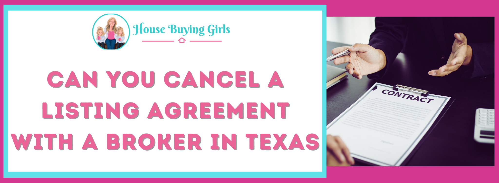 Are You Able to Cancel a Listing Agreement With a Broker In Texas