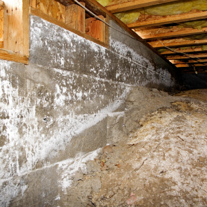 Property Affected by Crawl Space Water Issues Texas