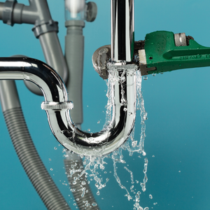 water leak after purchasing a house Garland