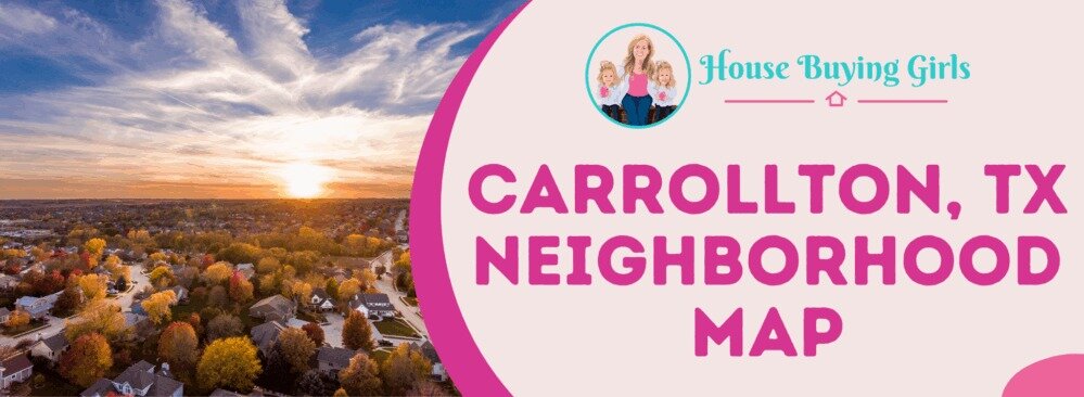 Carrollton, TX Region Map Texas