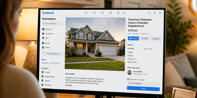 How to Sell a House on Facebook Marketplace Texas