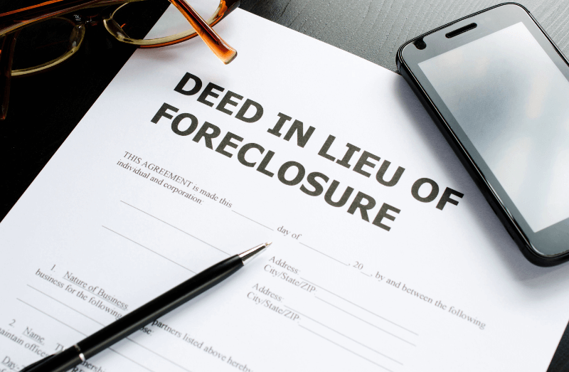 What is a Deed-in-Lieu of Foreclosure