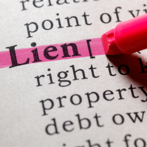 What Occurs When There is a Lien on Your Home In Texas