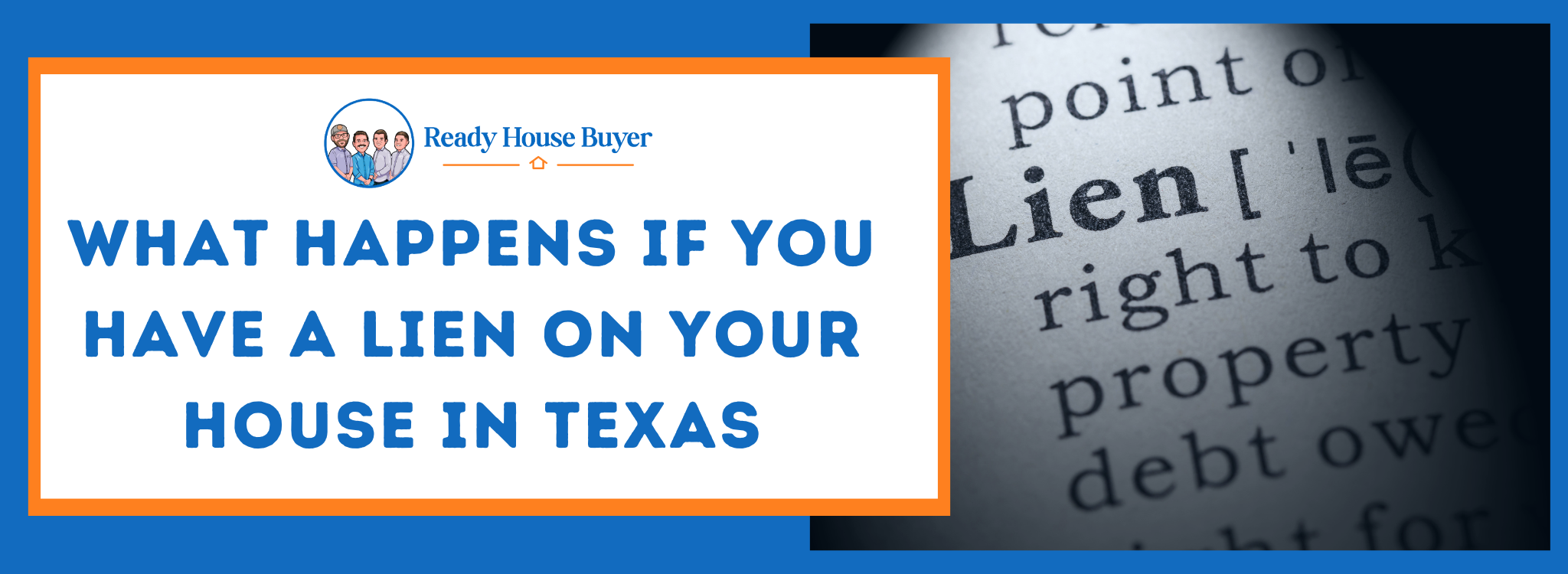What Takes Place When Your Home Has a Lien In Texas