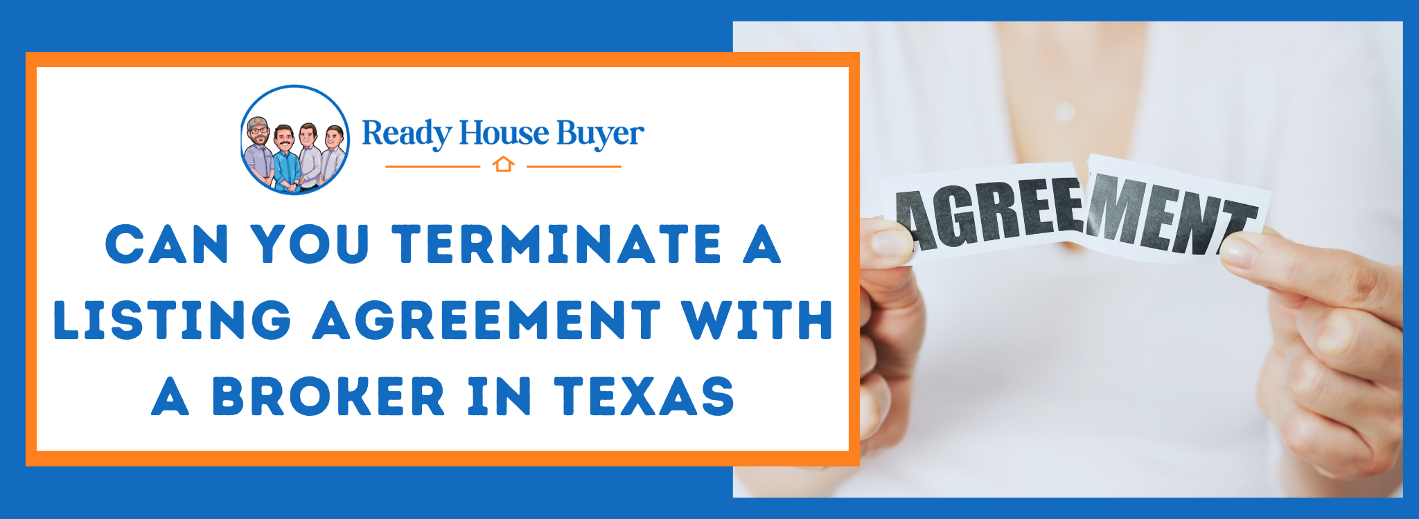 Are You Able to Cancel a Listing Agreement With a Broker In Texas