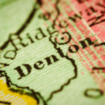 Denton Neighborhood Map