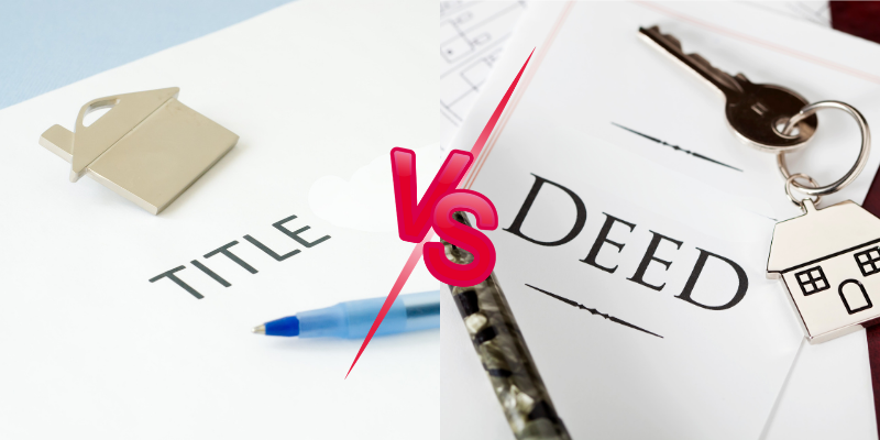 What Makes a Title Different From a Deed in Dallas
