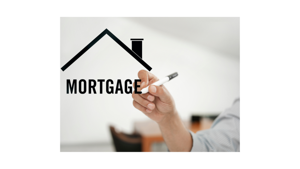 Photo stating mortgage