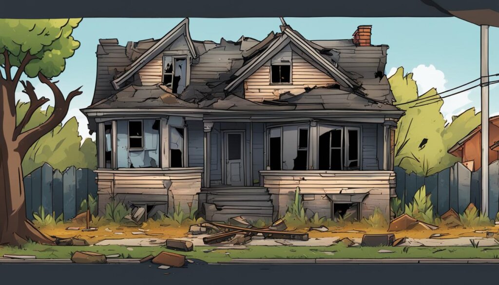 how to sell a fire damaged house