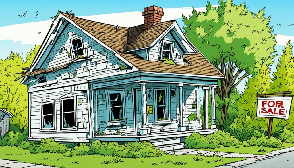 Selling a house with reapirs