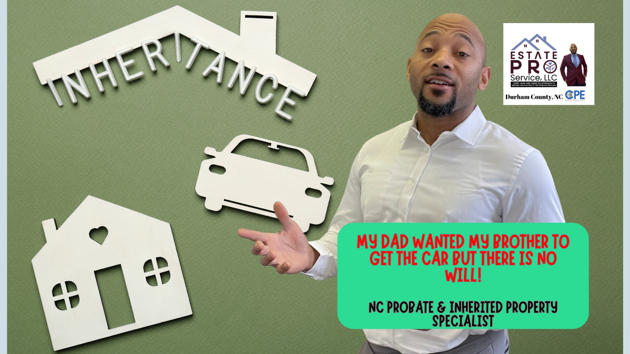 Ep 139 How To Distribute Personal Property When there is No Will