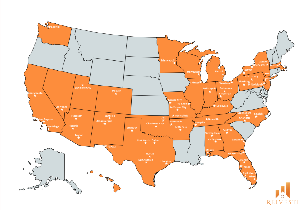 Nationwide Wholesale Real Estate Deals | Nationwide Investment Properties | Reivesti