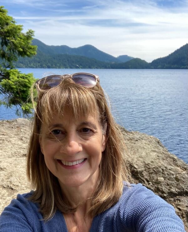 Donna Ingram enjoying a hike in beautiful Washington.