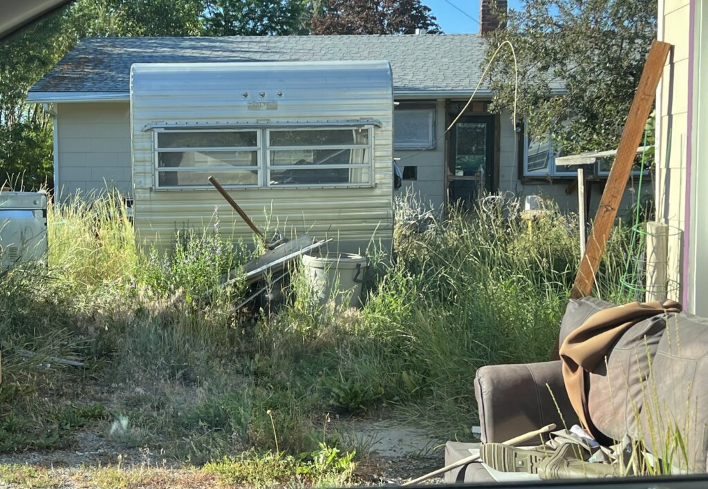 Distressed House in Montana