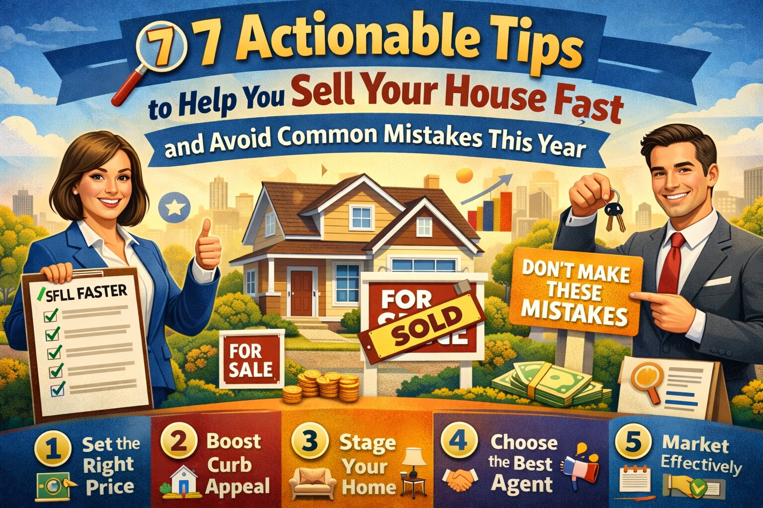 Top Tips Selling Your House Fast for a Quick and Profitable Sale