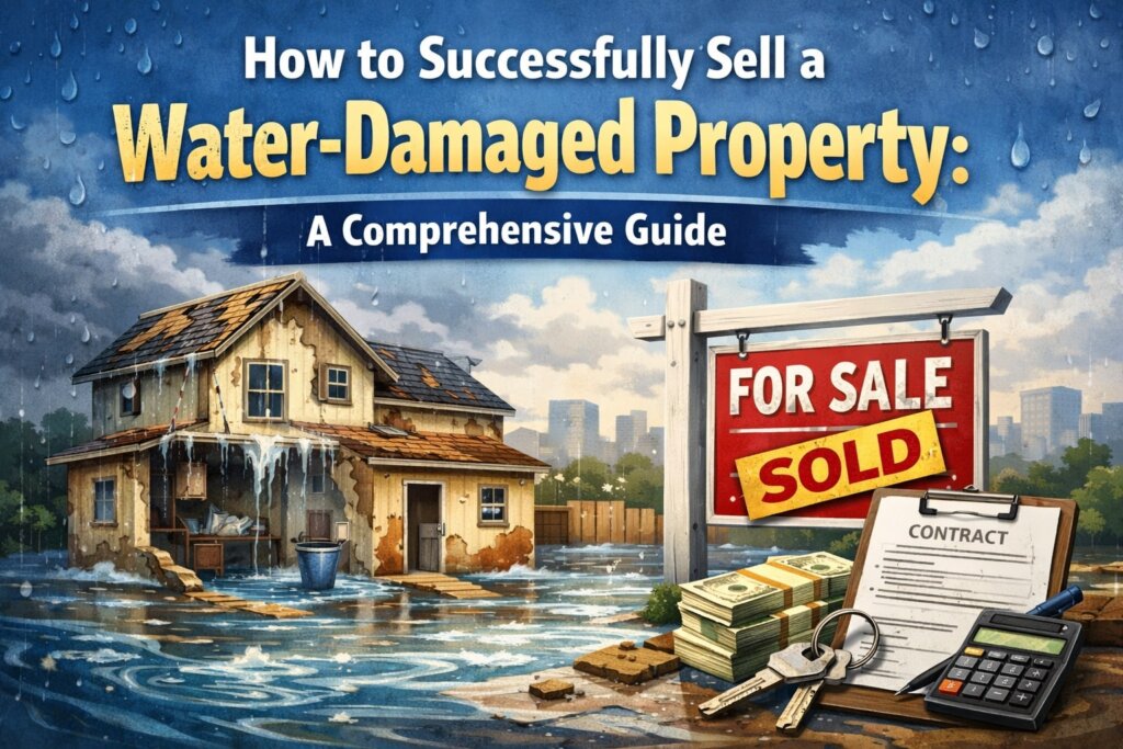 selling water damaged property