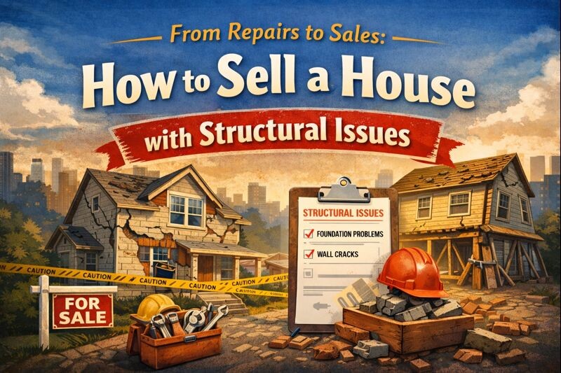 sell house with structural problems