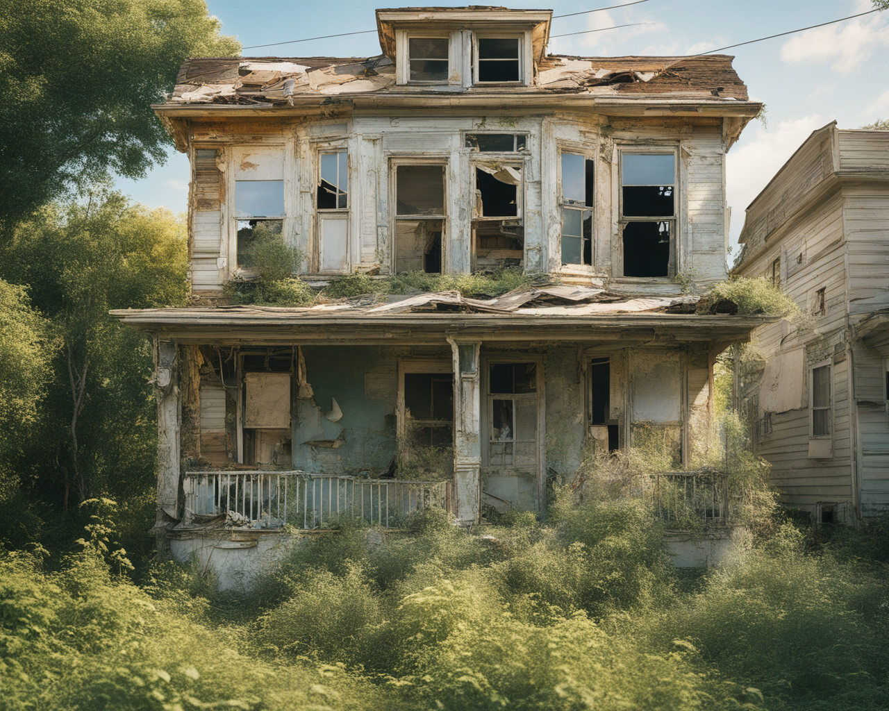 property trashed by tenants