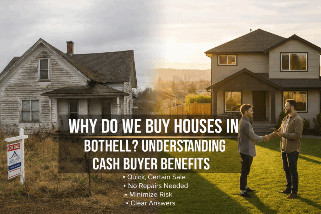 Cash home buyers Bothell
