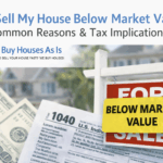 sell a house below market value