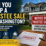Can You Stop a Trustee Sale in Washington