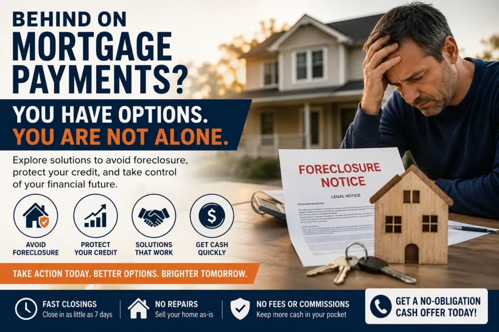 What Are My Options If I'm Behind on Mortgage Payments