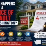 What Happens After a Notice of Default in Washington