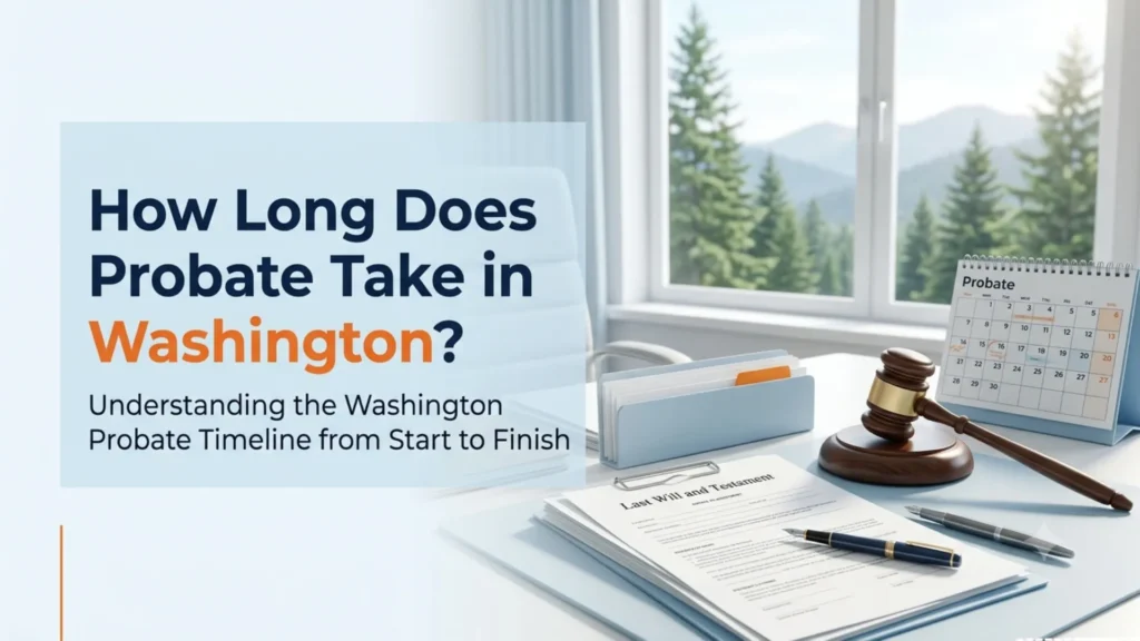 How Long Does Probate Take in Washington?